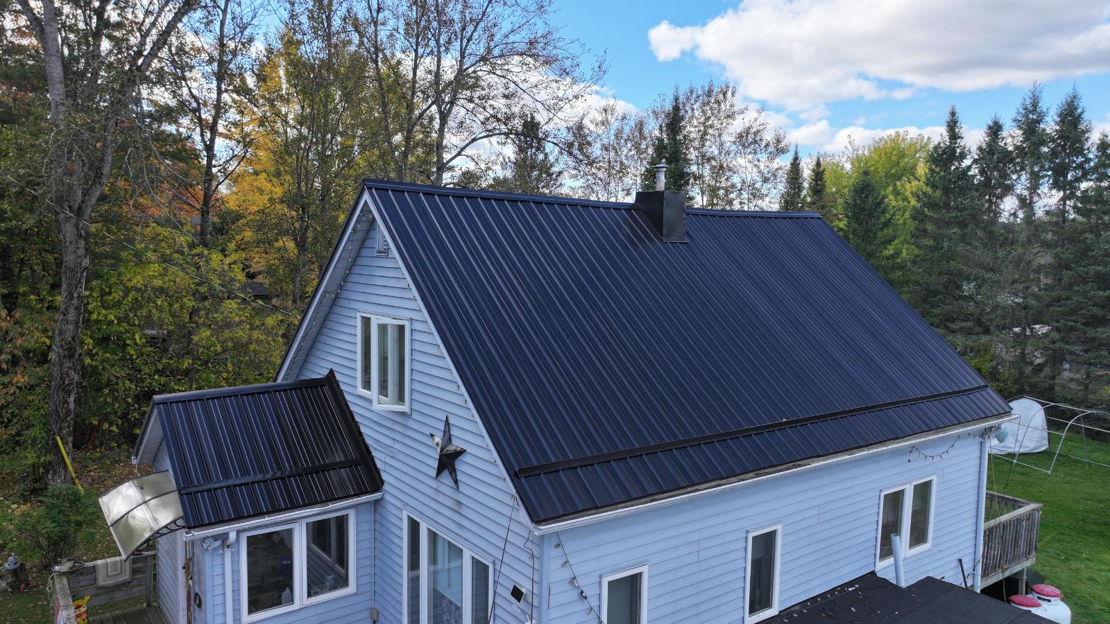 Ribbed steel roof by Endura Roofing